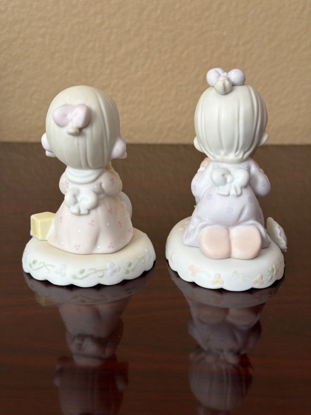 2 X Precious Moments Growing in Grace Age 2/3 Bday Girl 136212/136220 - No Box - Picture 4 of 13